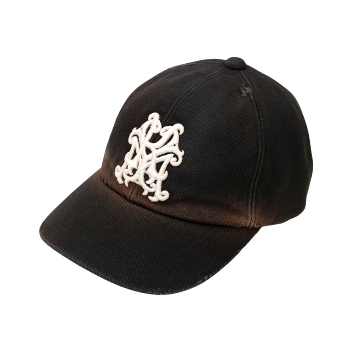 G13AC077 Kamiya Distressed Cap Black
