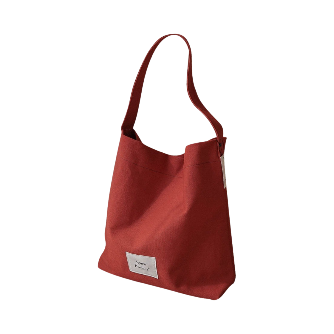 AP-P00000BD Agnes Project Peanut Shoulder Bag Brick