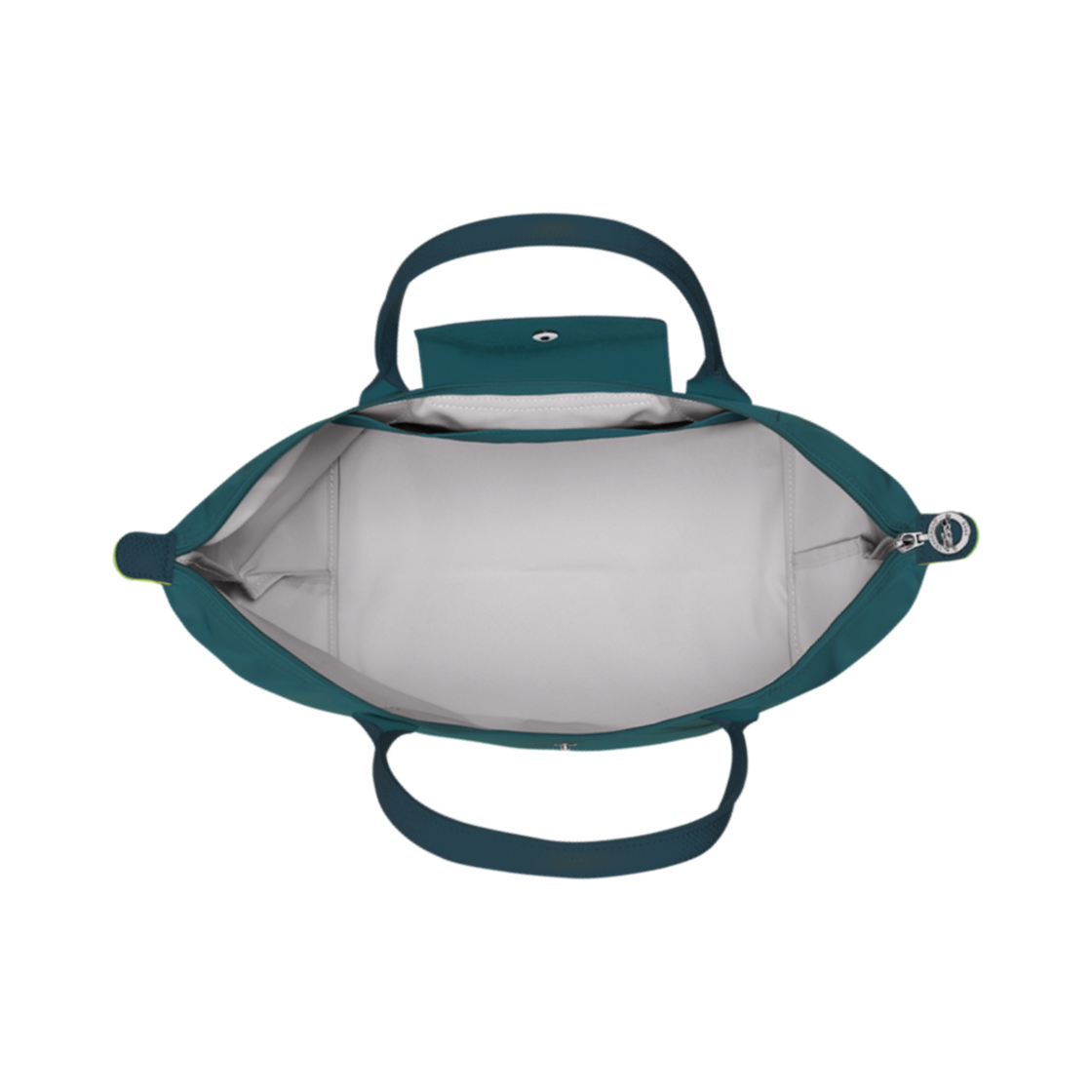 롱샴 르 플리아쥬 그린 토트백 L 피콕(Longchamp Le Pliage Green Tote Bag L Peacock) - 3