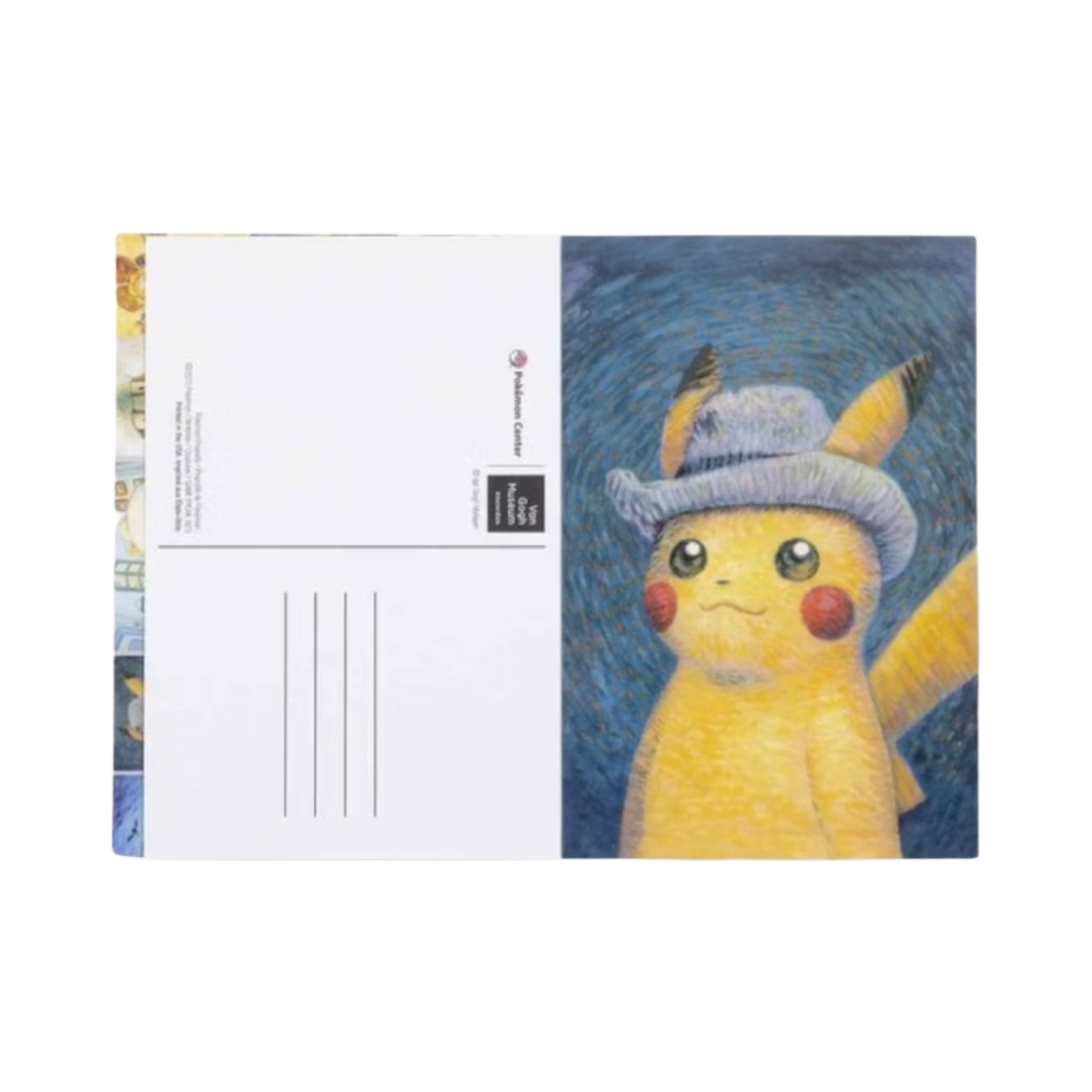 포켓몬 센터 x 반 고흐 뮤지엄 포켓몬 인스파이어드 바이 페인팅 12팩 포스트카드(Pokemon Center x Van Gogh Museum Pokemon Inspired by Paintings 12 Pack Postcards) - 2