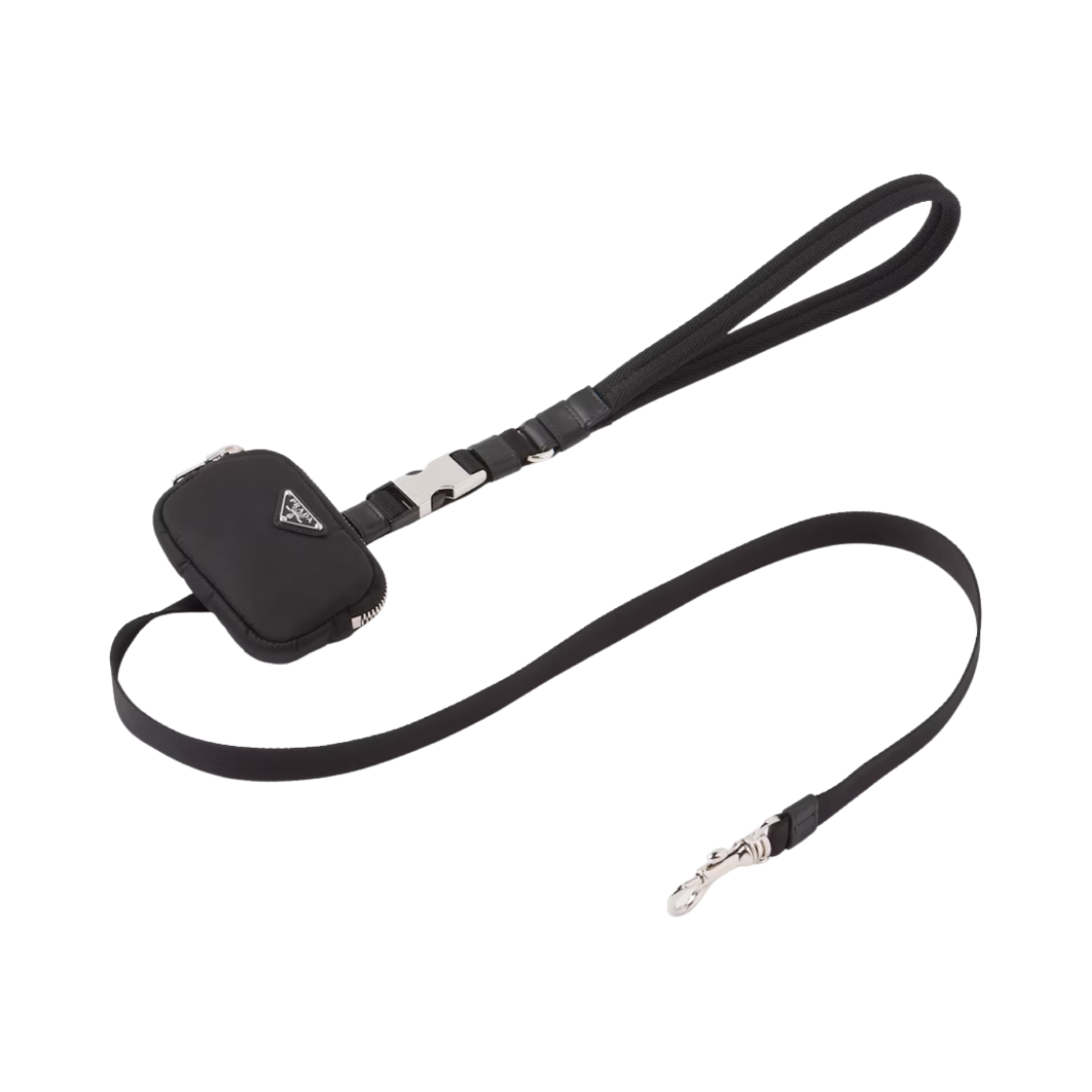 2YG008-BV1-F0002 Prada Nylon Pet Riches Mini Pouch Black