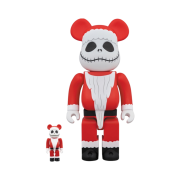 Bearbrick The Nightmare Before Christmas Santa Jack 100% & 400% Set
