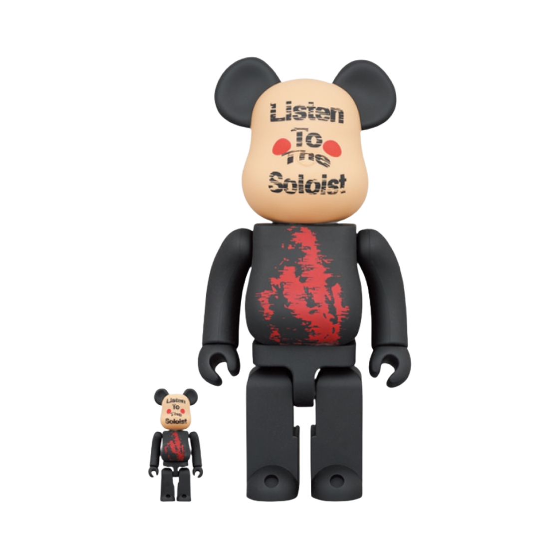 베어브릭 x 타카히로미야시타 더 솔로이스트 퍼즈≒플레이 100% & 400% 세트(Bearbrick x Takahiromiyashita The Soloist Pause≒Play 100% & 400% Set) - 1