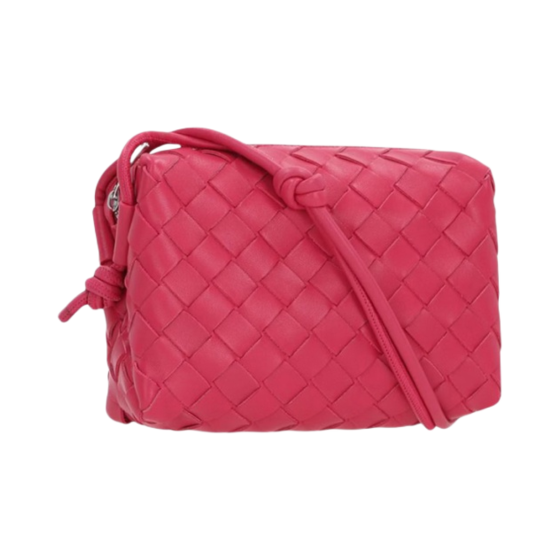 보테가 베네타 미니 레더 루프백 크랜베리(Bottega Veneta Mini Leather Loop Bag Cranberry) - 2