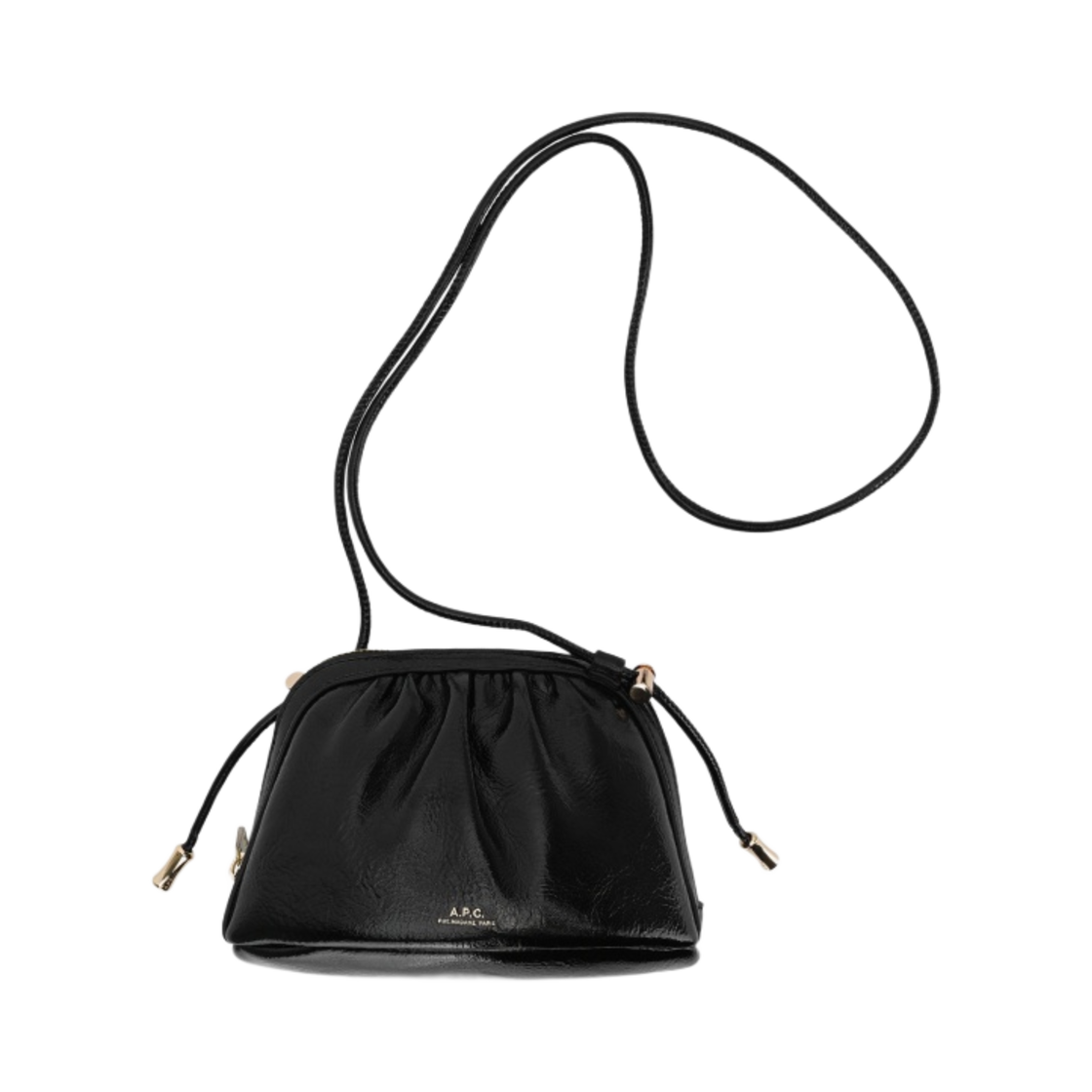 아페쎄 니논 스몰 드로우스트링백 블랙(A.P.C. Ninon Small Drawstring Bag Black) - 3