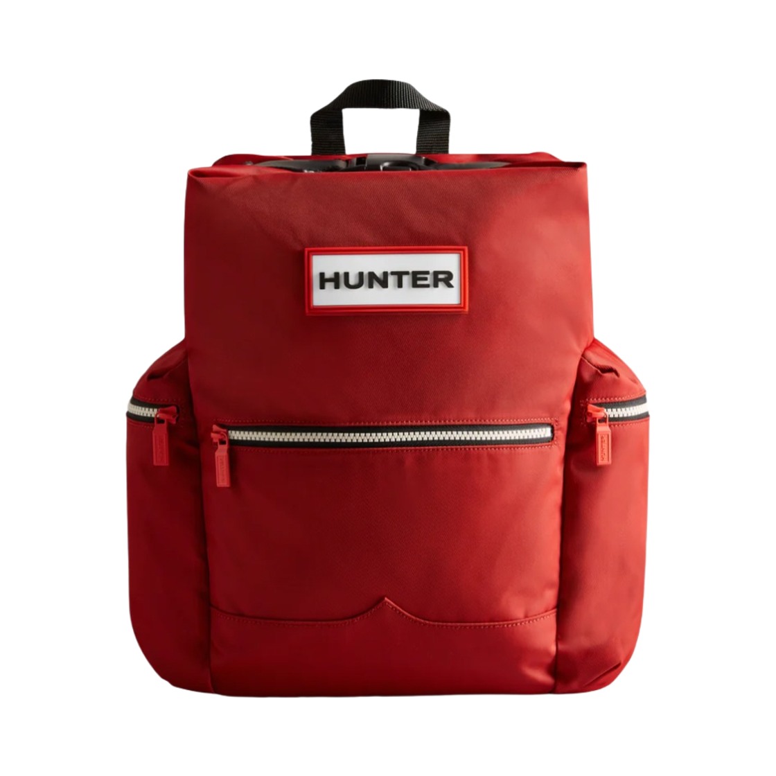 UBB6017ACD-MLR Hunter Nylon Large Topclip Backpack Military Red