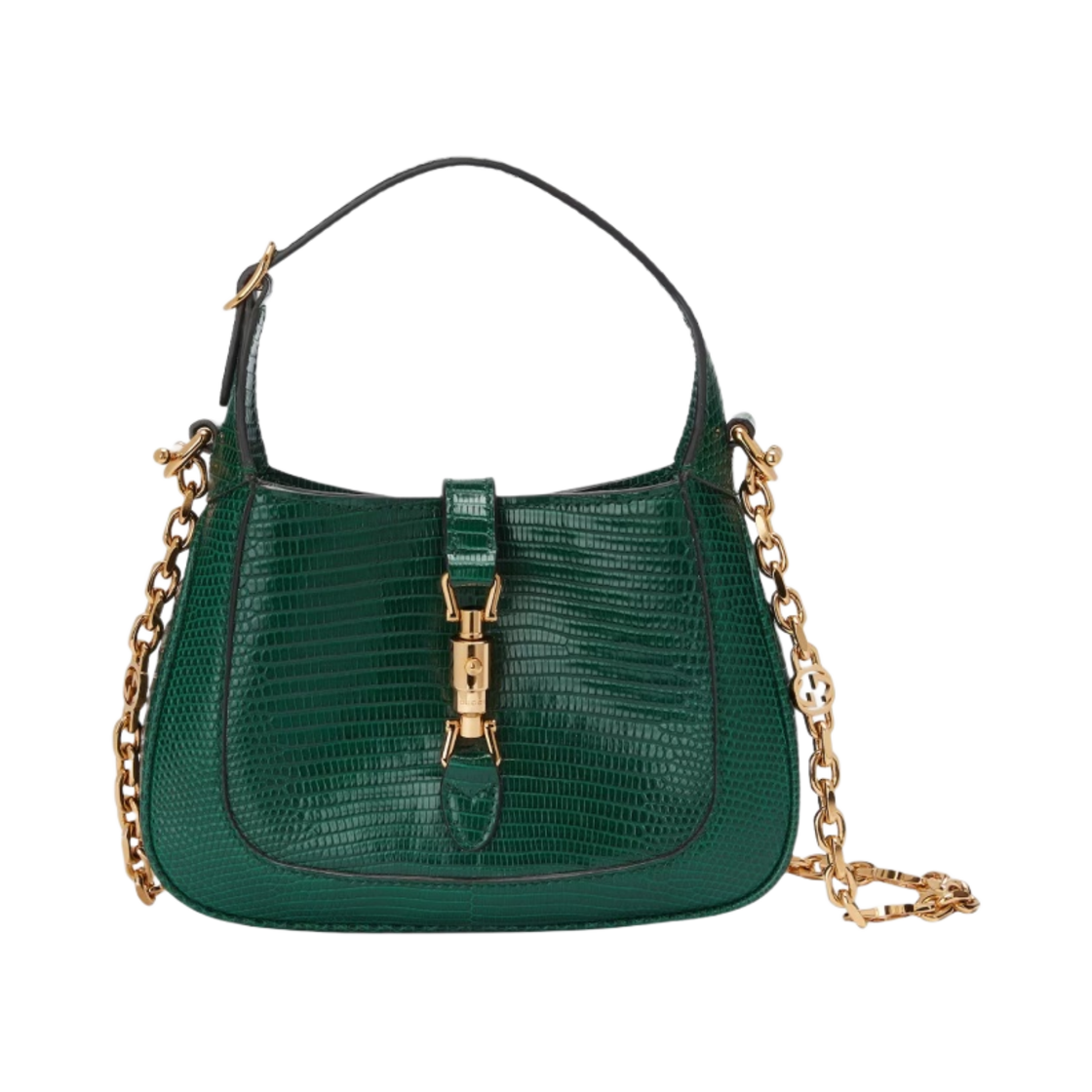 구찌 재키 1961 리자드 미니백 빈티지 그린(Gucci Jackie 1961 Lizard Mini Bag Vintage Green) - 1
