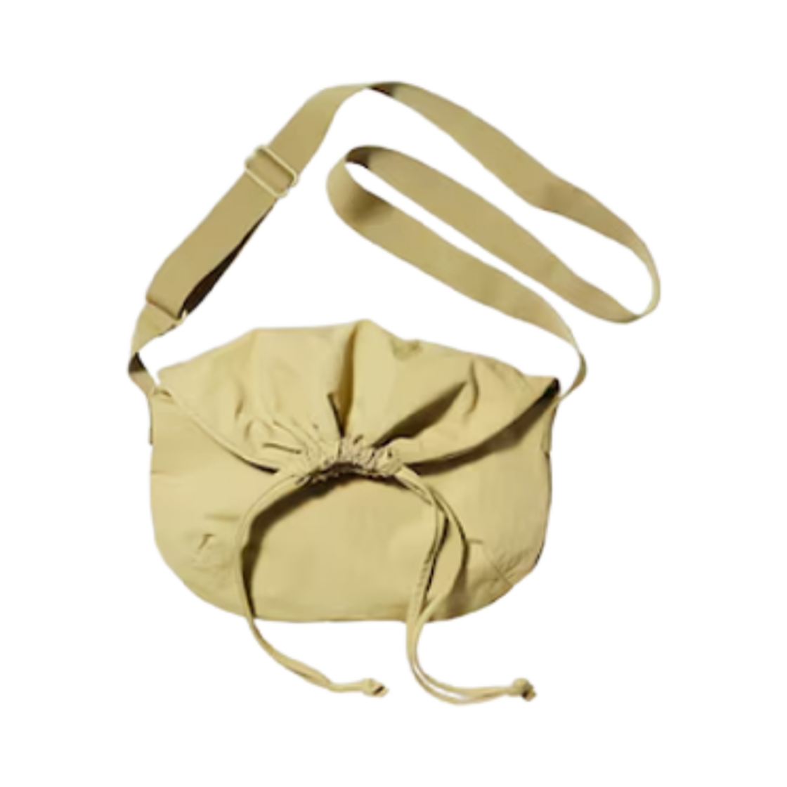 유니클로 U 드로우스트링 스몰 숄더백 옐로우 - JP(Uniqlo U Drawstring Small Shoulder Bag Yellow - JP)