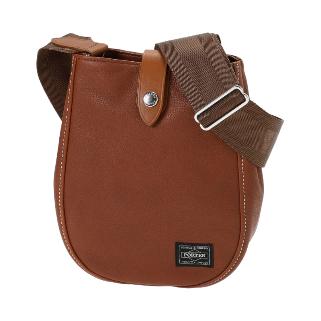 포터 시스코 숄더백 라지 브라운(Porter Cisco Shoulder Bag L Brown) - 1