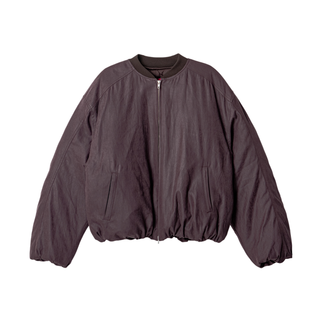 멜로우 백 슬릿 워시드 MA-1 브라운(MELLOW Back Slit Washed Ma-1 Brown)