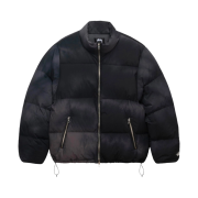 Stussy Recycled Nylon Down Puffer Vintage Black