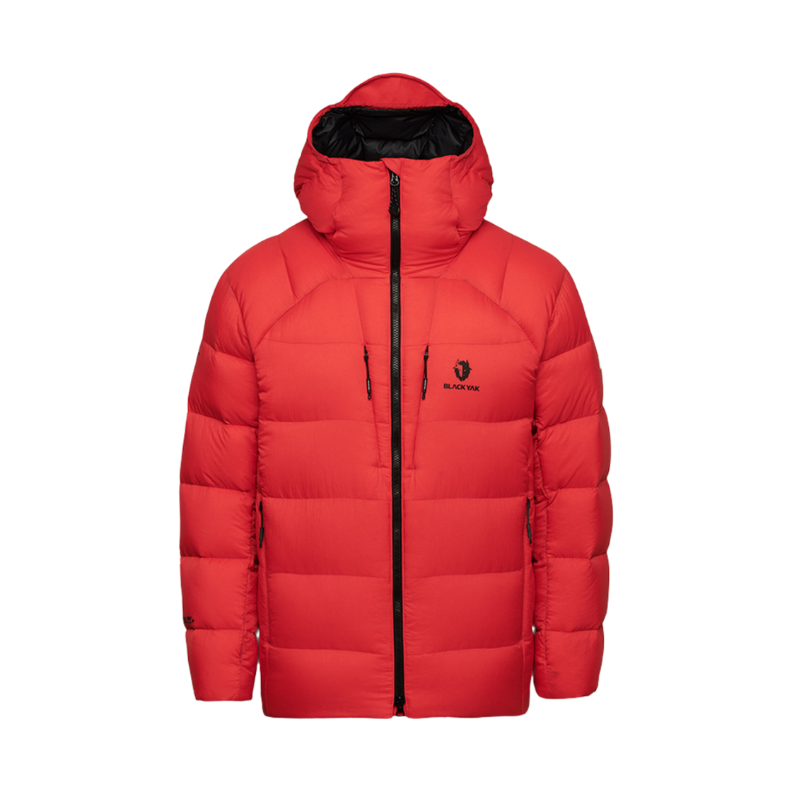 1BYPAW4015RO Black Yak ICD Down Jacket Red Orange