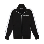 Palm Angels Classic Track Jacket Black White