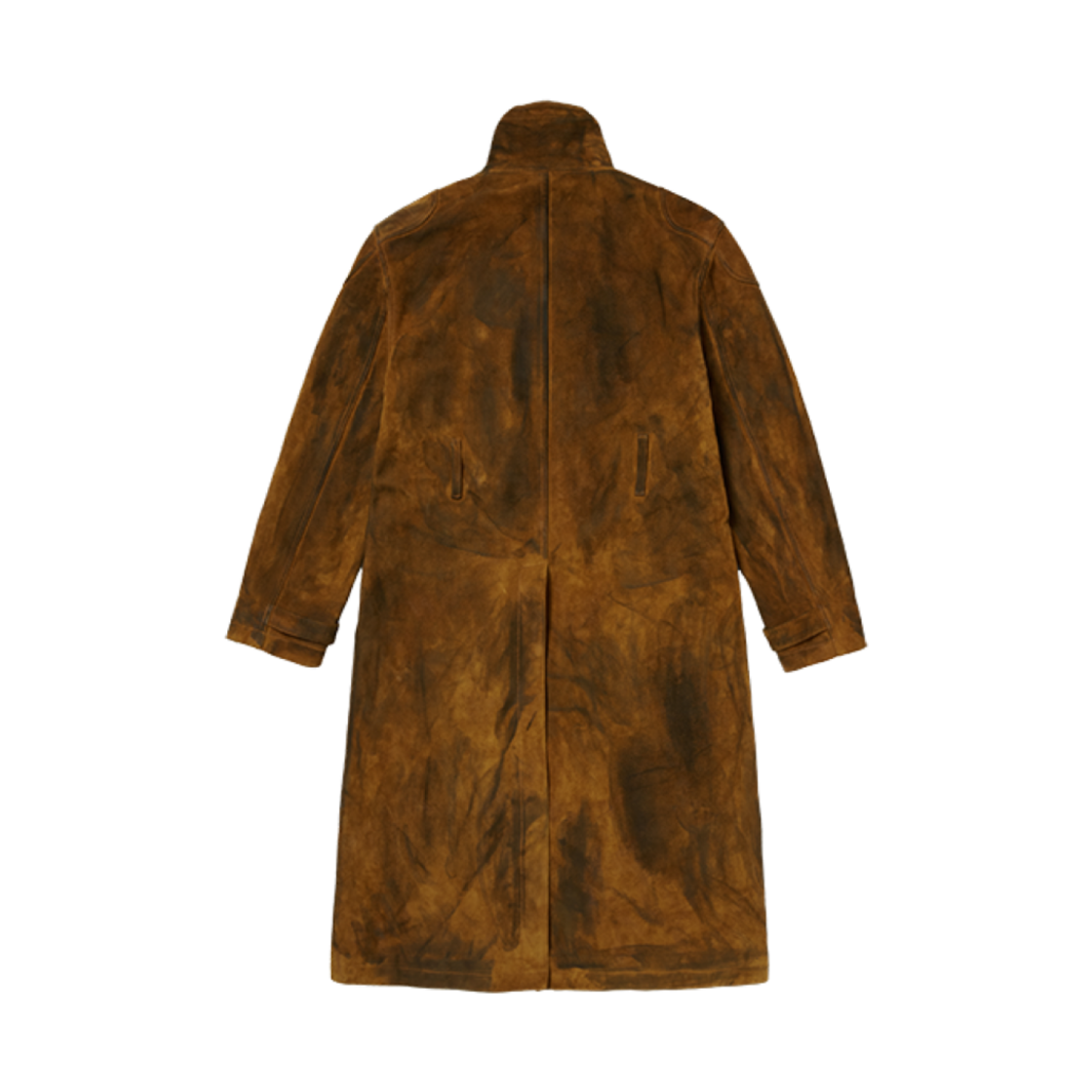 떠그 클럽 바이오 솔져 레더 트렌치 코트 카멜(Thug Club Bio Soldier Leather Trench Coat Camel) - 2