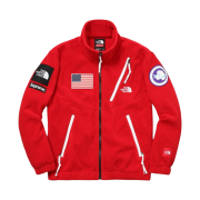 Supreme x The North Face Trans Antarctica Expedition Fleece Jacket Red - 17SS