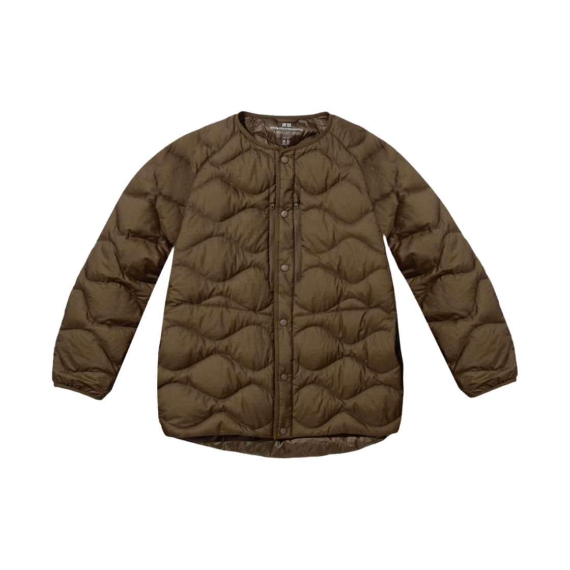 유니클로 x 화이트 마운티니어링 WPJ 울트라 라이트 다운 오버사이즈 자켓 브라운(Uniqlo x White Mountaineering WPJ Ultra Light Down Oversized Jacket Dark Brown)