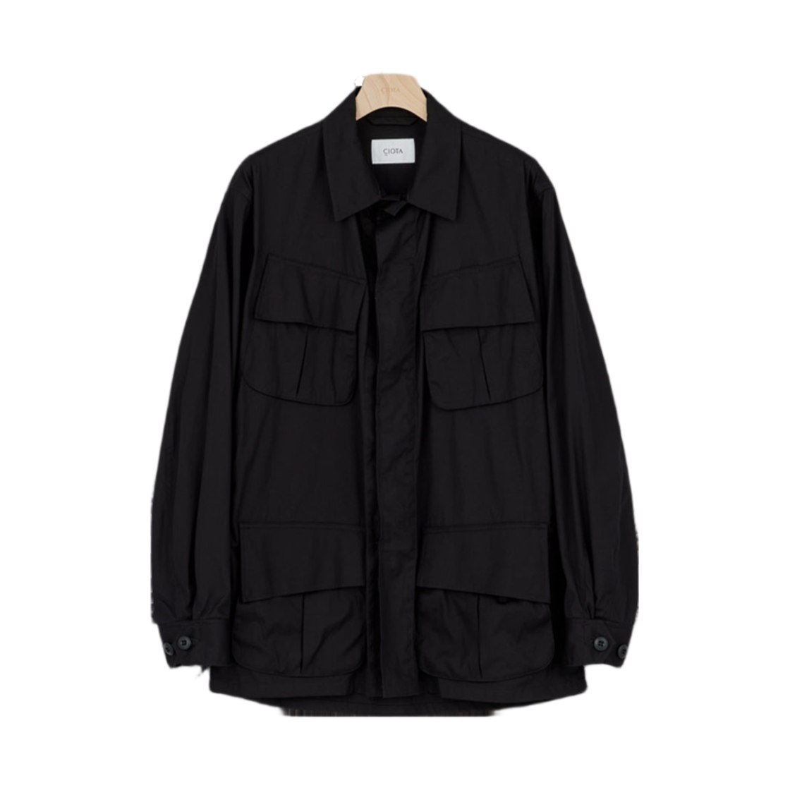 JKLM-116M Ciota Jungle Fatigue Jacket Black