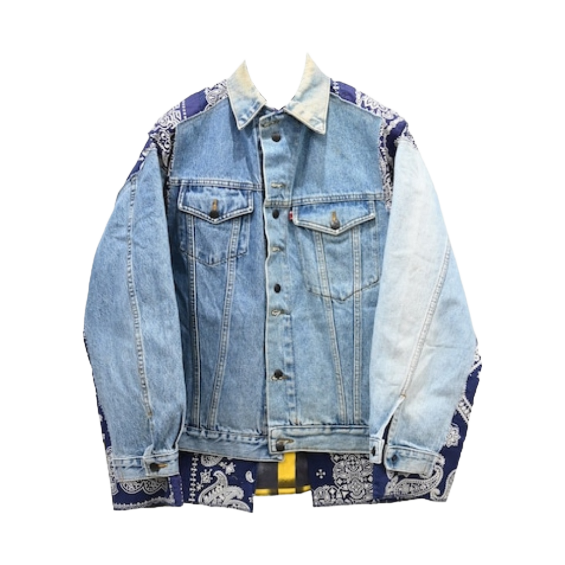 니들스 x 미야기히데타카 커버드 리버시블 자켓 인디고(Needles x Miyagihidetaka Covered Reversible Jacket Indigo) - 1