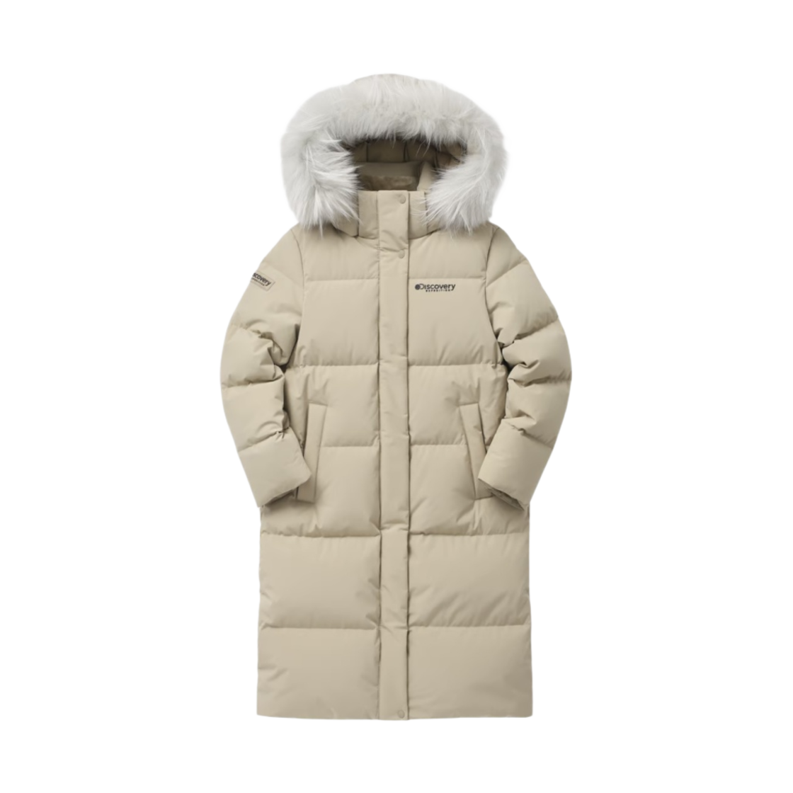 W) 디스커버리 익스페디션 반슬리 다운 롱패딩 블랙 | Discovery