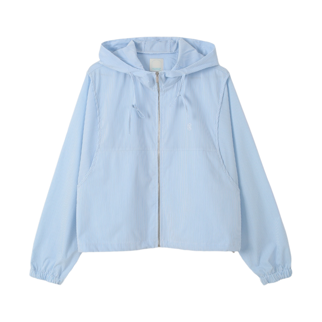 P0000BOU (W) TANNAT T/T Blue Lines Windbreaker Blue
