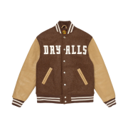 Human Made Varsity Jacket Brown