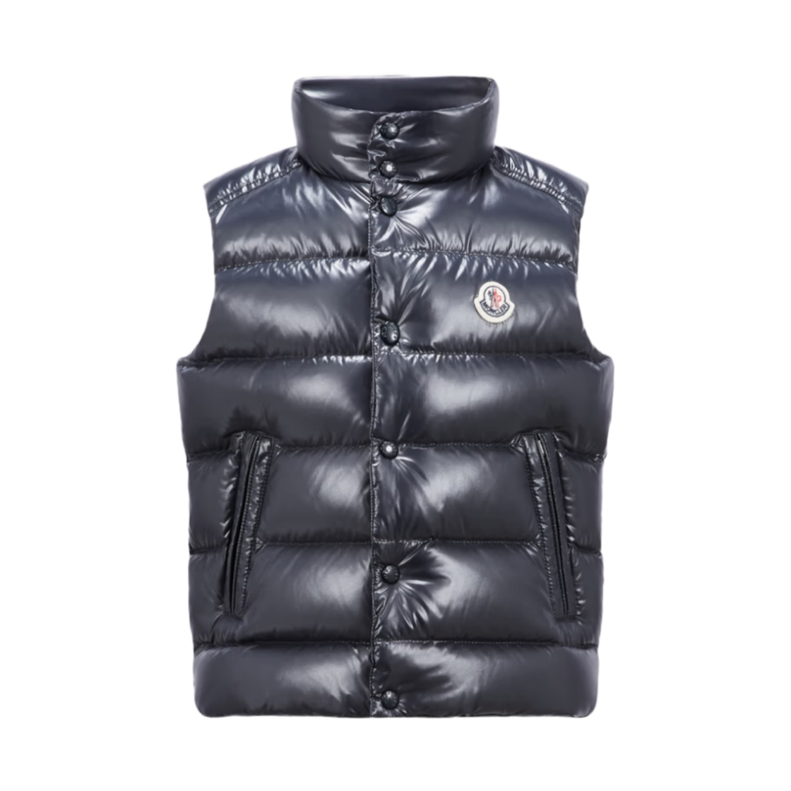 (키즈) 몽클레르 팁 다운 베스트 나이트 블루 - 24FW