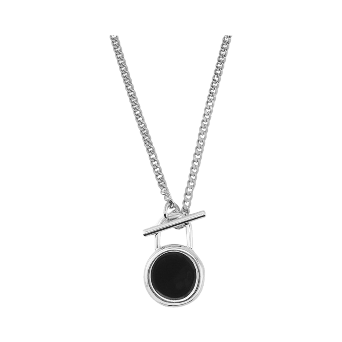 NONENON-026 Nonenon Toggle Circle Necklace