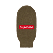 Supreme New Era Box Logo Balaclava Olive - 22FW
