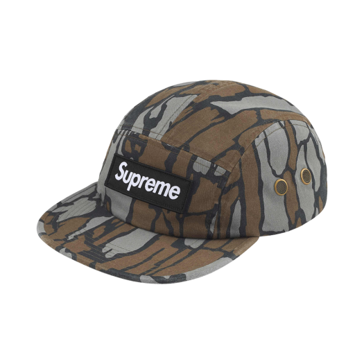 Supreme Military Camp Cap Mossy Oak Trebark Camo - 25SS