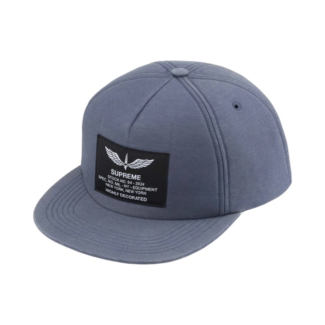 - Supreme Surplus 5-Panel Navy - 24SS