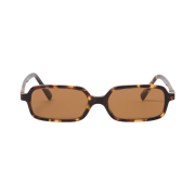 (W) Miu Miu Regard Sunglasses Camel Beige Lenses Honey Tortoiseshell Acetate Standard fit