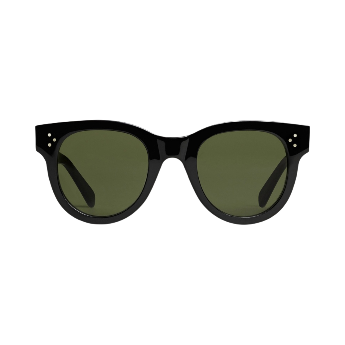 4S003CPEB-38NO (W) Celine Cat Eye S003 Sunglasses in Acetate with Mineral Glass Lenses Black