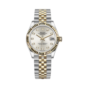 Rolex Datejust 31mm 278273 Silver Diamond-Set Jubilee