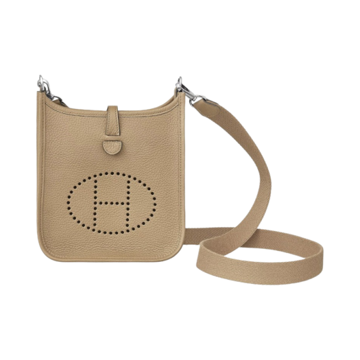 Hermes Evelyne 16 Amazone Bag Clemence & Palladium Trench