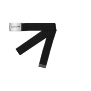 Carhartt WIP Clip Belt Chrome Black