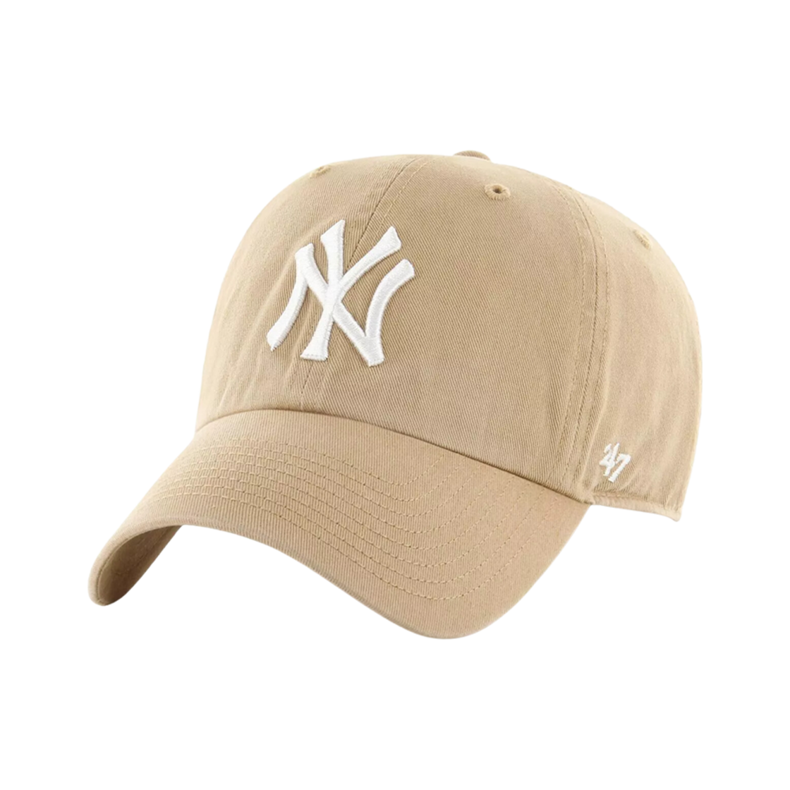 B-NLRGW17GWS-KHD 47 Brand NY Yankees Base Runner Clean Up Khaki