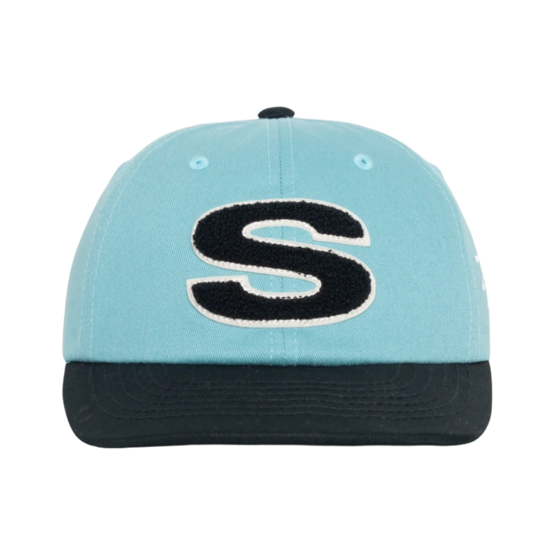 스투시 셔닐 S 로우 프로 캡 틸(Stussy Chenille S Low Pro Cap Teal)