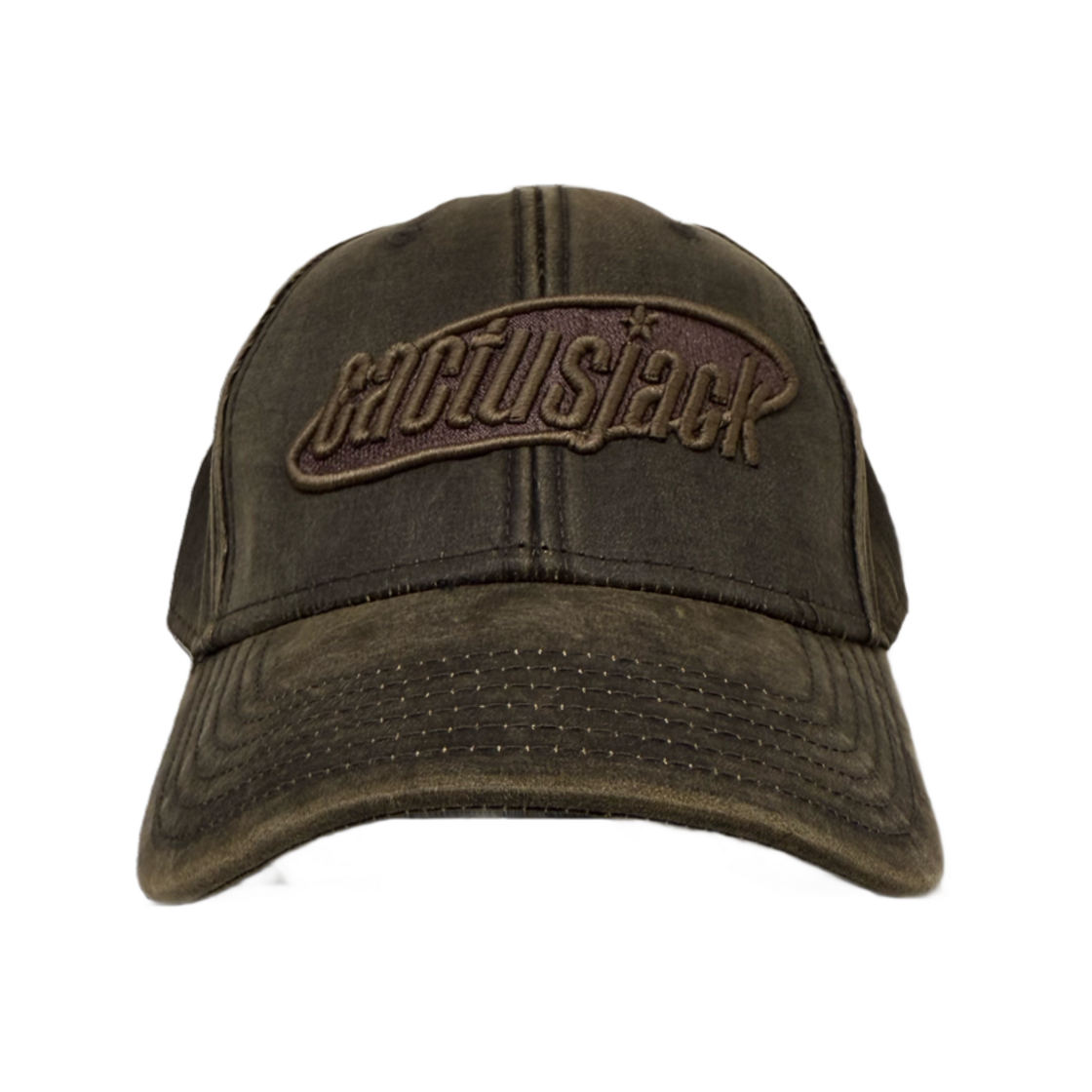 - Travis Scott Cactus Jack Nightshow Wax Hat Brown