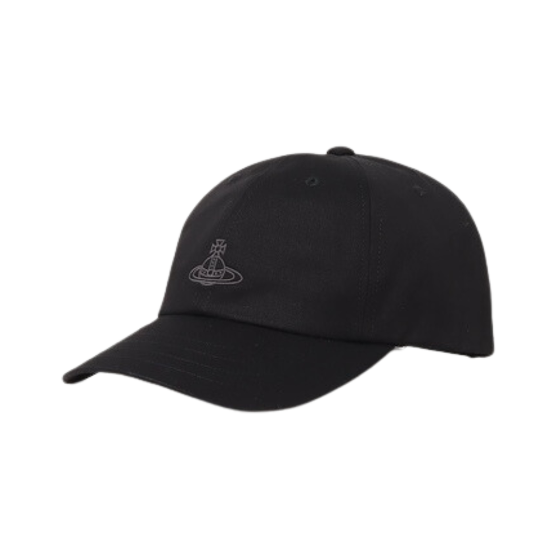 - (W) Vivienne Westwood Organic Cotton Twill Cap Black