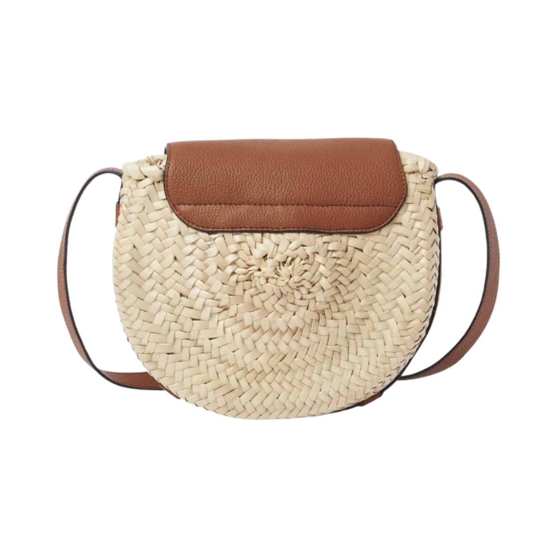 끌로에 마르씨 스몰 크로스바디 베스킷 탄(Chloe Marcie Small Crossbody Basket Tan) - 2