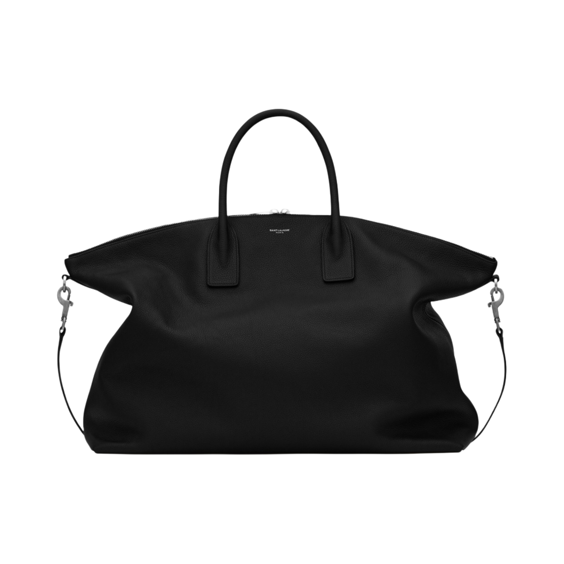 생로랑 자이언트 볼링 백 소프트 그레인 레더 블랙(Saint Laurent Giant Bowling Bag In Soft Grained Leather Black) - 1