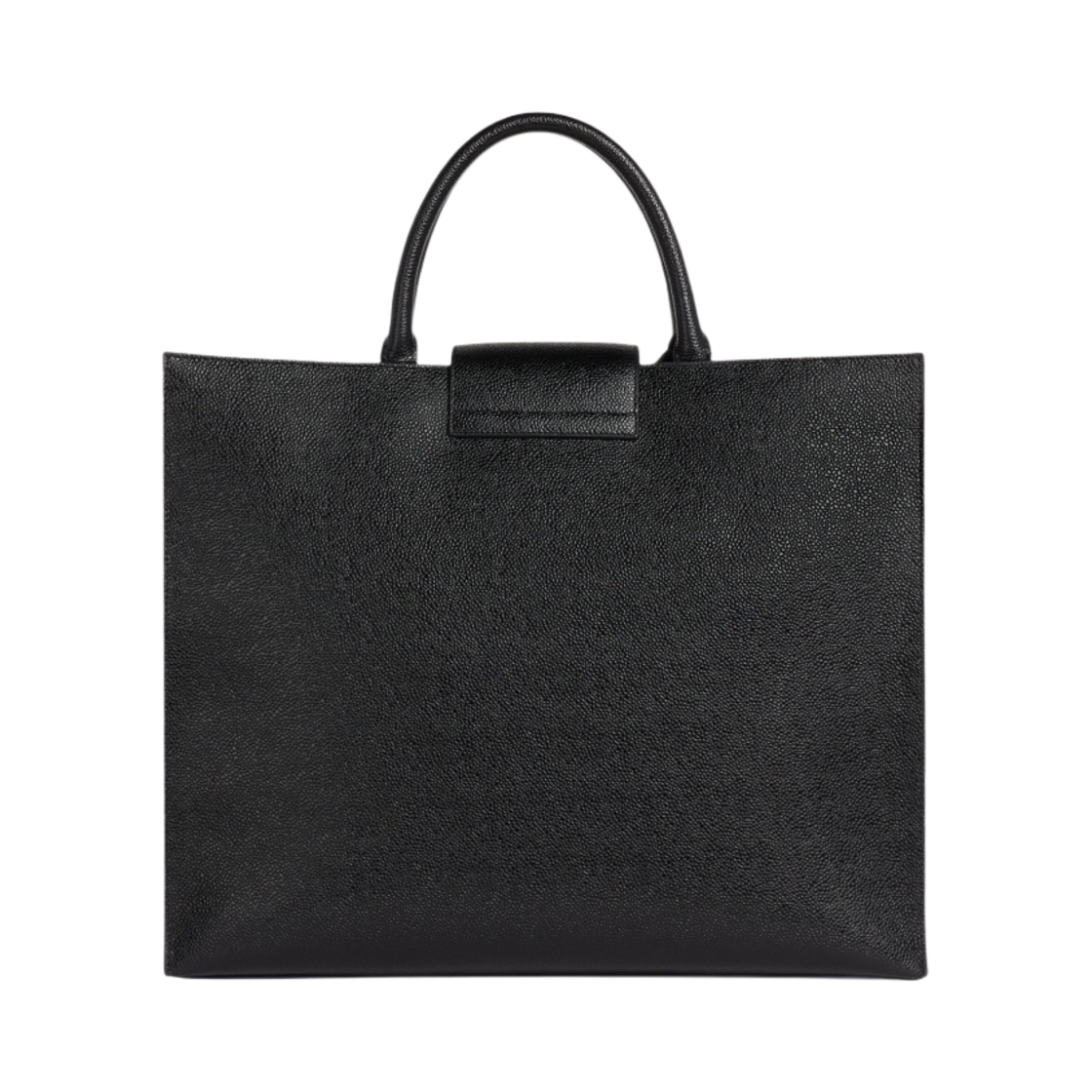 톰브라운 페블 그레인 레더 미스터 톰 토트백 블랙(Thom Browne Pebble Grain Leather Mr. Thom Tote Bag Black) - 3