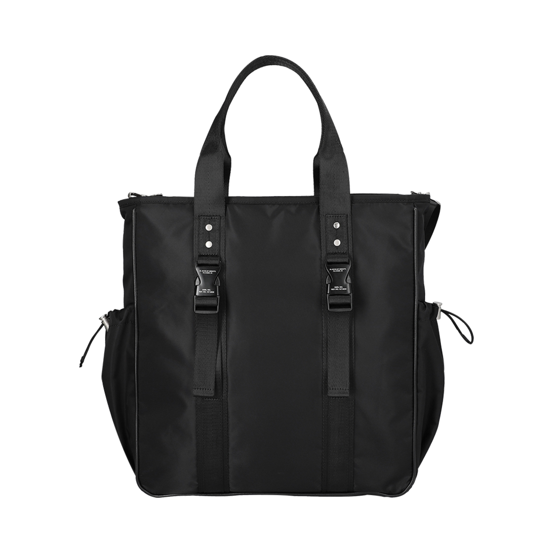 SB15ATO020101 SSRL Optimal Nylon 2Way Tote Bag Black