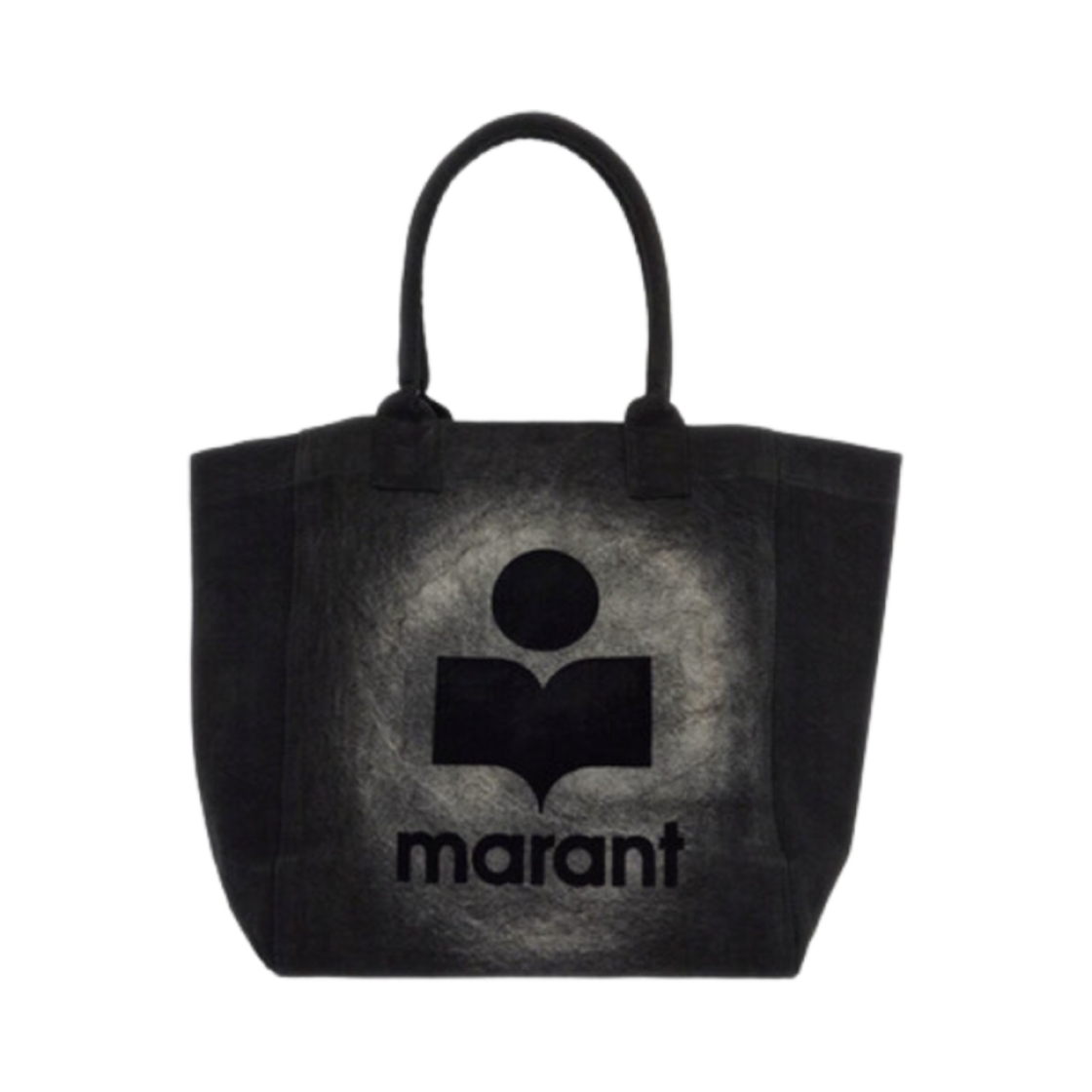 이자벨 마랑 옌키 로고 토트백 블랙 - 24FW(Isabel Marant Yenky Logo Tote Bag Black - 24FW)