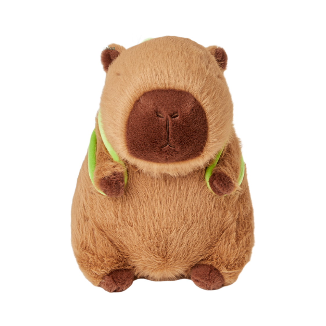 - The Green Party Capybara Plush Doll Brown