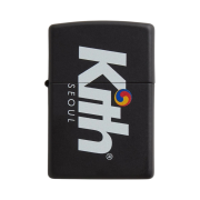 Kith Seoul Zippo Lighter Black