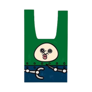 Bbangbbangi Robot Face Shopping Bag