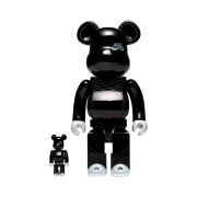 Bearbrick x Nike SB 2020 100% & 400% Set Black
