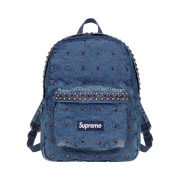 Supreme x B.B. Simon Denim Backpack Washed Indigo - 25SS
