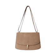 The Row Sofia 10 Shoulder Bag in Nubuck Tundra
